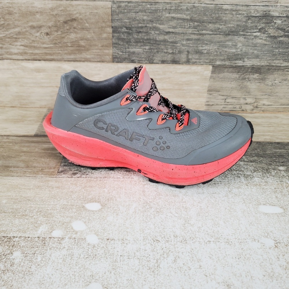 Craft CTM Ultra Carbon Womens Shoes Sz 7 Running Monument Crus Lace Up *read*‎